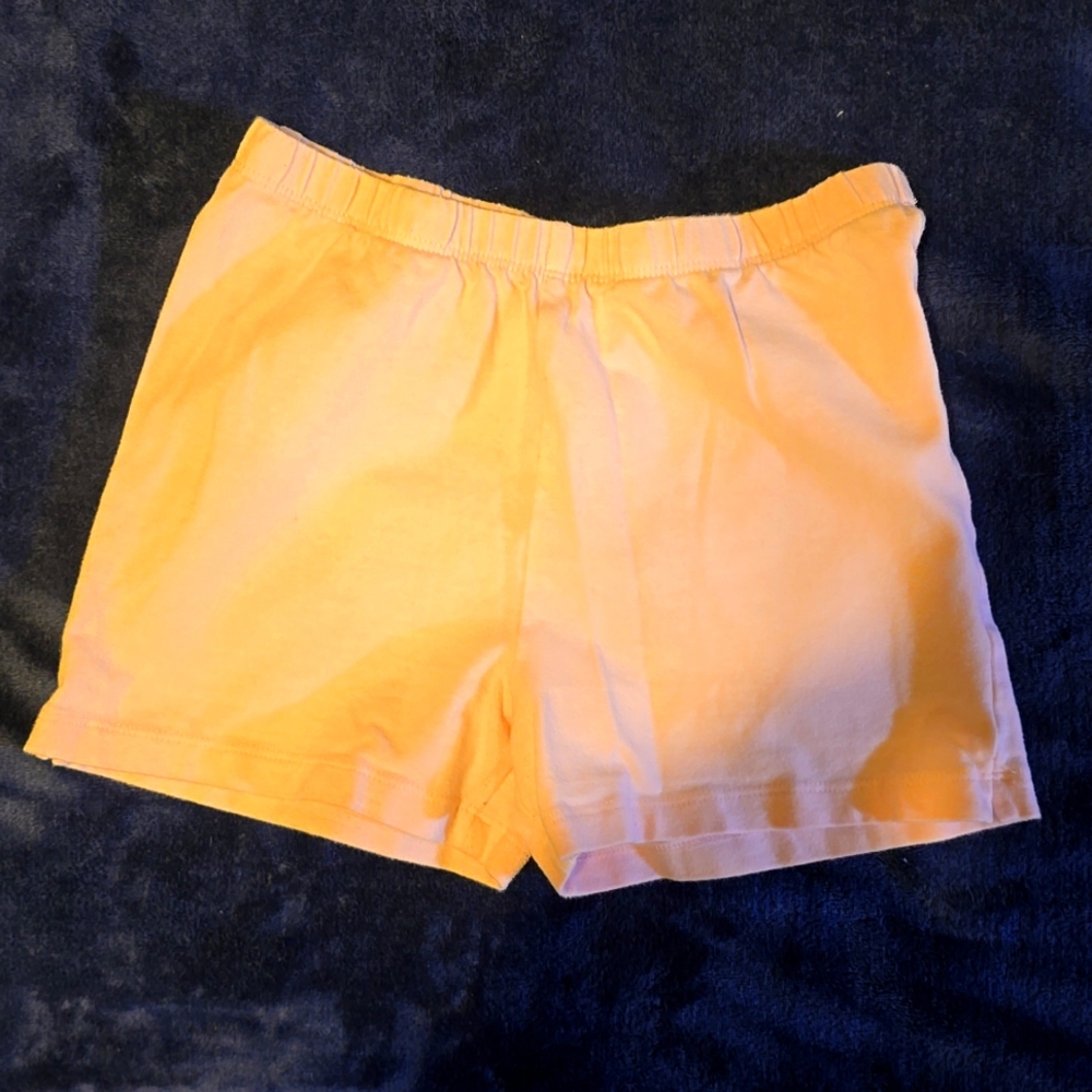 Girls pink shorts